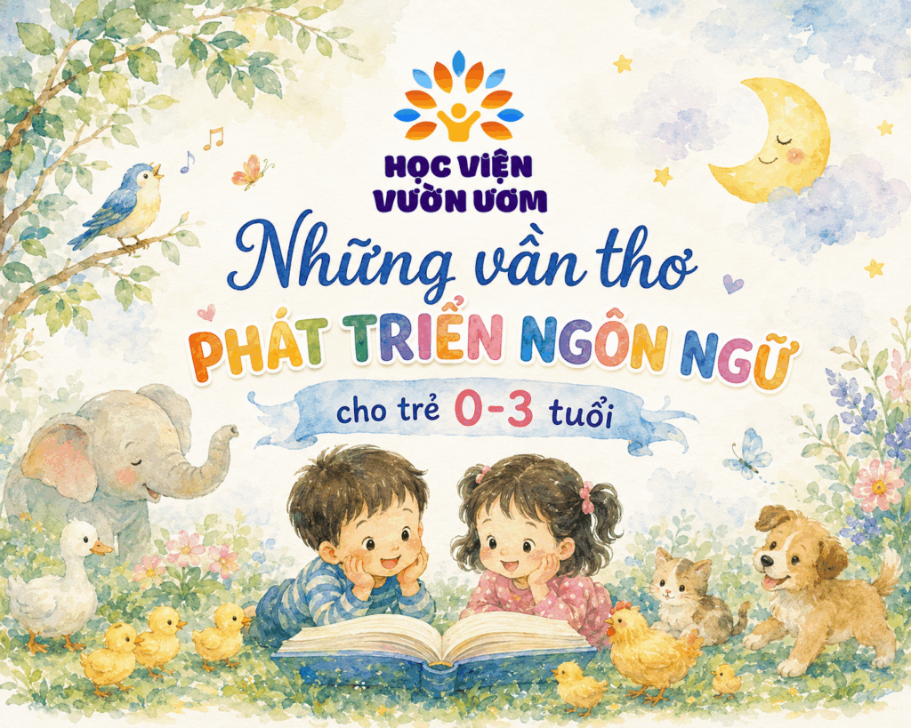 Những vần thơ phát triển ngôn ngữ cho trẻ 0-3 tuổi Những vần thơ phát triển ngôn ngữ cho trẻ 0-3 tuổi